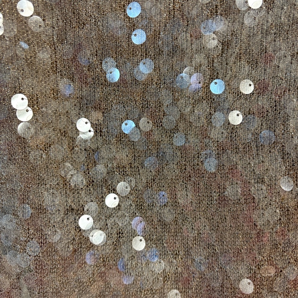 ❤️BNWOT Zara Sparkling Gold sequins Camisole size L - Picture 7 of 7